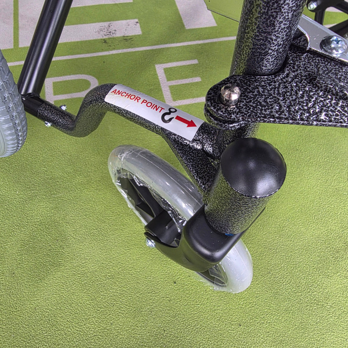 Crash tested wheelchair- Self propelled suitable for use in a vehicle