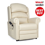 Beige recliner chair with 'Which? Best Buy' label on a white background