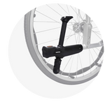 Pair of Deluxe Ergo Anti Tippers for Ergo Wheelchairs