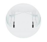 Pair of standard Anti tipper wheels for Karma Ergo 2 Wheelchairs