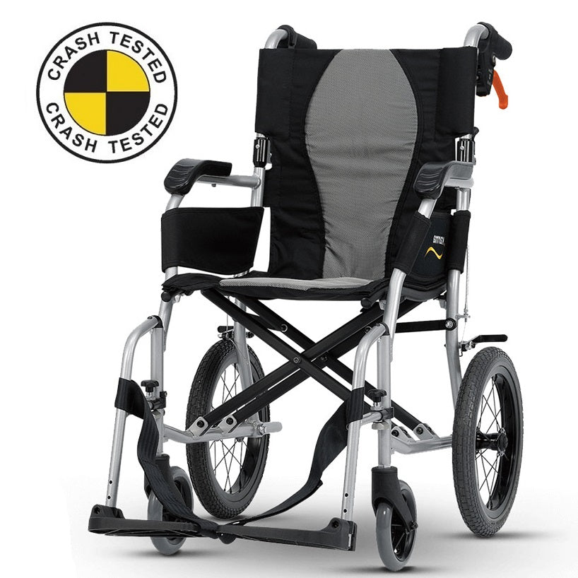 Karma Ergo Lite 2 Tall Transit Ultra Lightweight Folding Wheelchair - Crash Tested