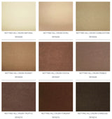 Grid of Notting Hill Crush paint swatches in various colours