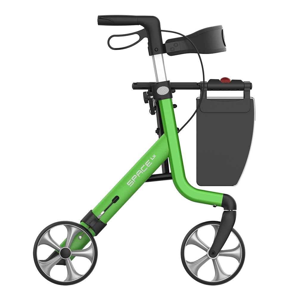 Rehasense Space LX Lightweight Folding Rollator - Medium