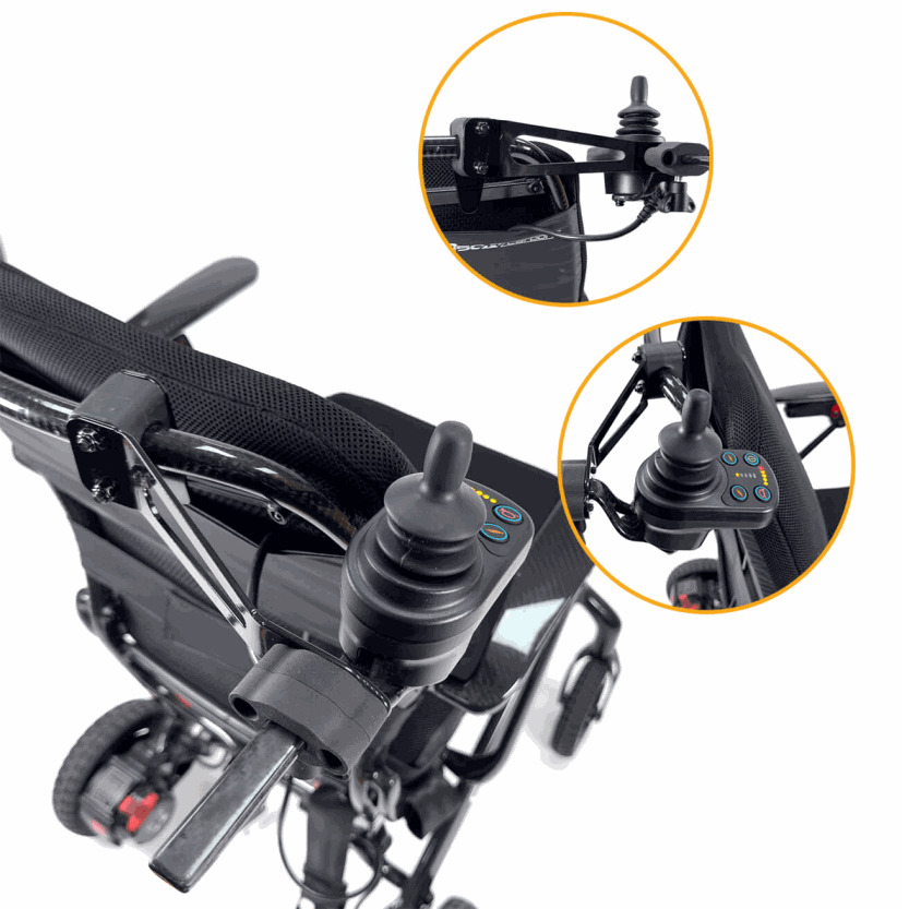 Sunrise Q50R Carbon Attendant Controller Bracket Attachment