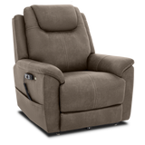 Brown recliner chair