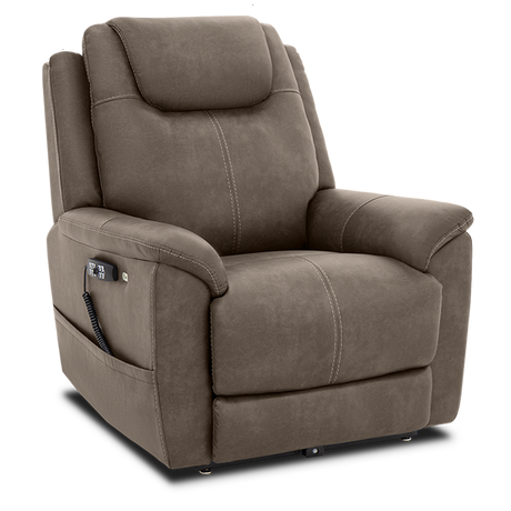 Brown recliner chair