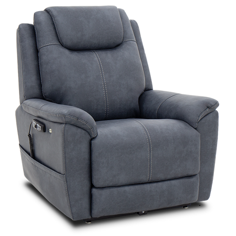 Gray recliner chair