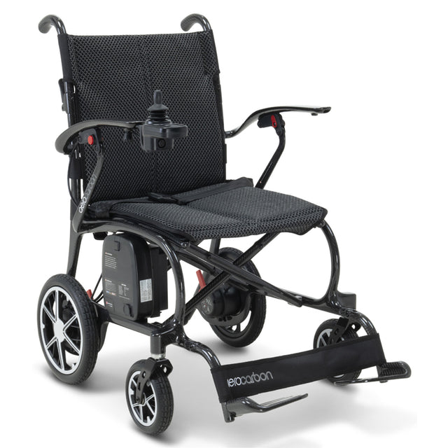 AeroCarbon Electric Wheelchair – Ultra-Lightweight Carbon Fibre Powerchair  - Only 12kg - Optional carer controls