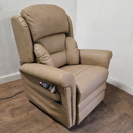 Airedale 4 motor Riser Recliner Chair with heat and memory functions and High Leg Lift