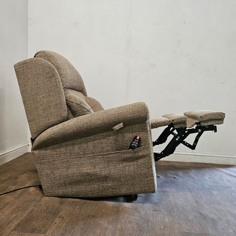 Airedale 4 motor Riser Recliner Chair with heat and memory functions and High Leg Lift