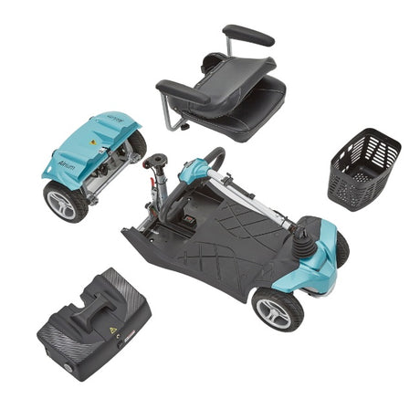 Airium Ultra Lightweight Mobility Scooter with 25 miles range, 21st user weight