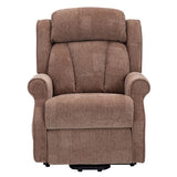 Alabama rise and recline chair - Dual motor-Brown - Ex Demo