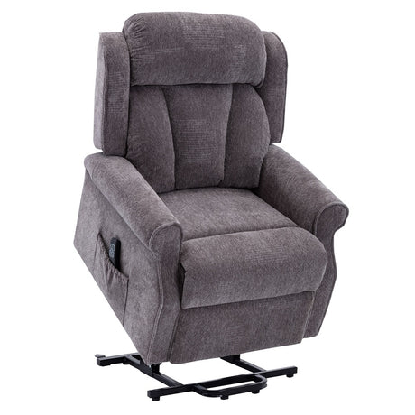 Alabama rise and recline chair - Dual motor-Grey