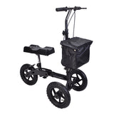 All Terrain Outdoor Knee Walker with Brakes and Adjustable Handle