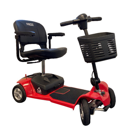 Pride Apex Alumalite Ultra Lightweight Mobility Scooter Red