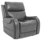 Atlas Leather Rise Recliner Chair head and lumbar support and wireless charging - Ex Demo