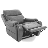 Atlas Leather Rise Recliner Chair head and lumbar support and wireless charging - Ex Demo