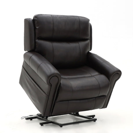 Heavy Duty Bariatric Rise and Recliner Chair - up to 35 Stone Extra Wide Seat-Brown-24"  Ex Demo