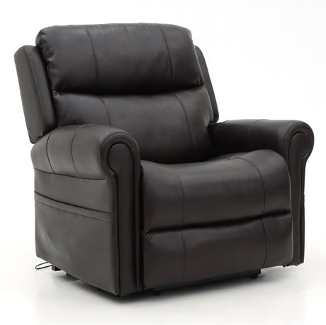 Heavy Duty Bariatric Rise and Recliner Chair - up to 35 Stone Extra Wide Seat-Brown-24"  Ex Demo