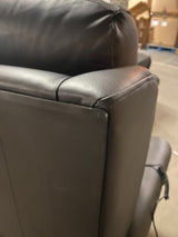 Cullingworth Lateral Back Black leather - Ex Demo