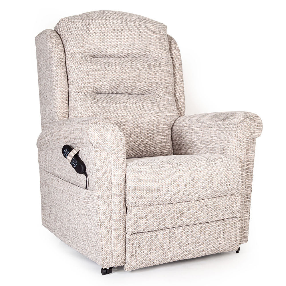Bronte Electric Riser Recliner Chair-Beige