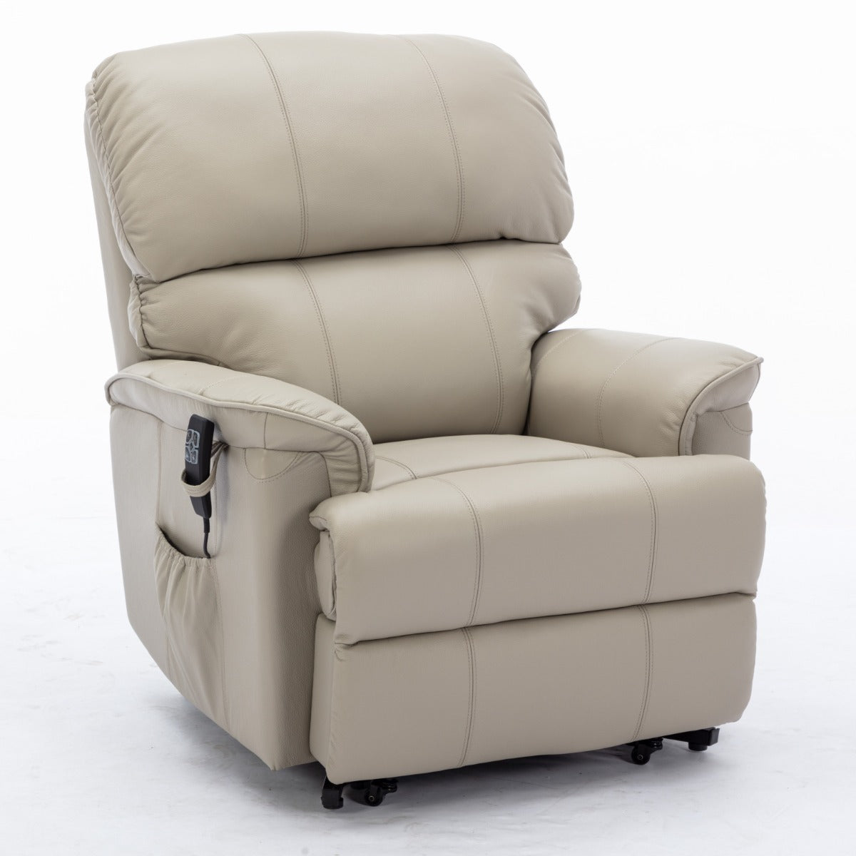 Canterbury Leather Dual Motor Riser Recliner Chair