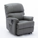 Canterbury Dual Motor Leather Riser Recliner Chair-Grey