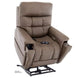 The Ultra 5 Motor High leg Lift Rise Recliner Chair with Heat and Massage-Large-Cappuccino