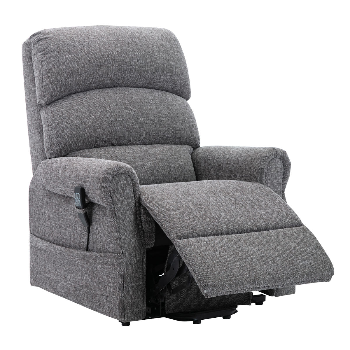 Clayton Dual motor electric riser recliner chair-Grey