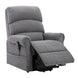 Clayton Dual motor electric riser recliner chair-Grey
