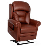 Cullingworth Chair in Petite Custom leather NEW