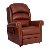 Cullingworth Waterfall Back Brown Leather - Ex Demo