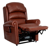 Cullingworth Waterfall Back Brown Leather - Ex Demo