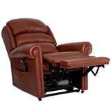 Cullingworth Waterfall Back Brown Leather - Ex Demo