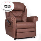 Cullingworth Riser and Recliner Chair In Crib 5 MRSA Infection Resistant Faux Leather