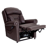 Cullingworth Lateral Back Dark Chocolate Brown Leather - Ex Demo