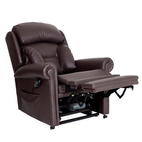 Cullingworth Lateral Back Dark Chocolate Brown Leather - Ex Demo