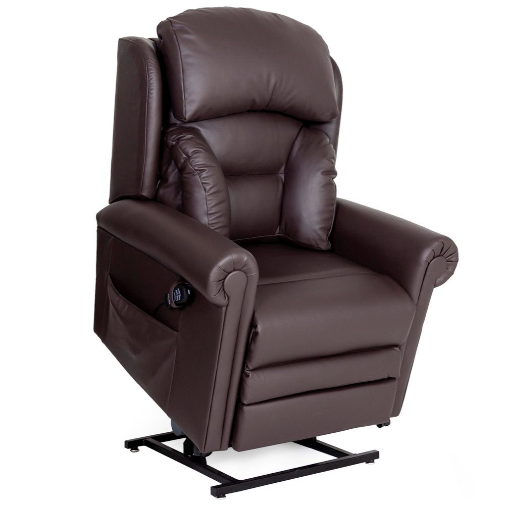 Cullingworth Lateral Back Dark Chocolate Brown Leather - Ex Demo