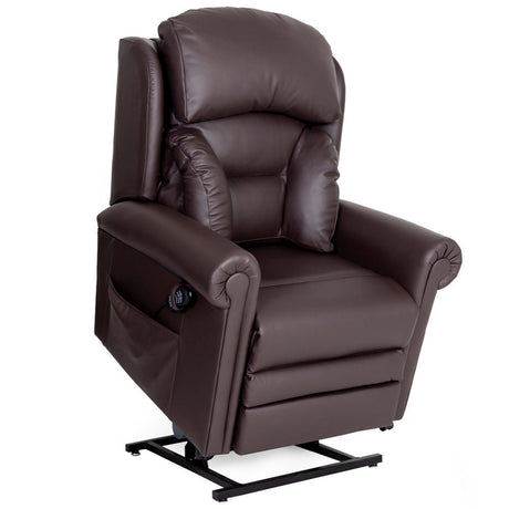 Cullingworth Lateral Back Dark Chocolate Brown Leather - Ex Demo