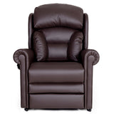 Cullingworth Lateral Back Dark Chocolate Brown Leather - Ex Demo