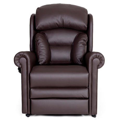 Cullingworth Lateral Back Dark Chocolate Brown Leather - Ex Demo