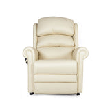 Cullingworth Waterfall Backrest Cream leather - Ex Demo