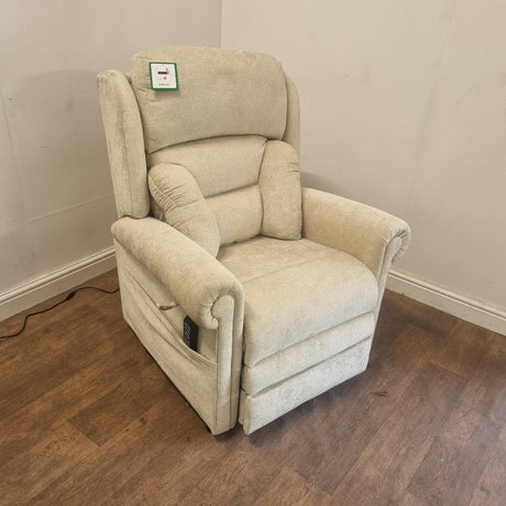 Cullingworth Lateral Backrest Cream Fabric - Ex Demo