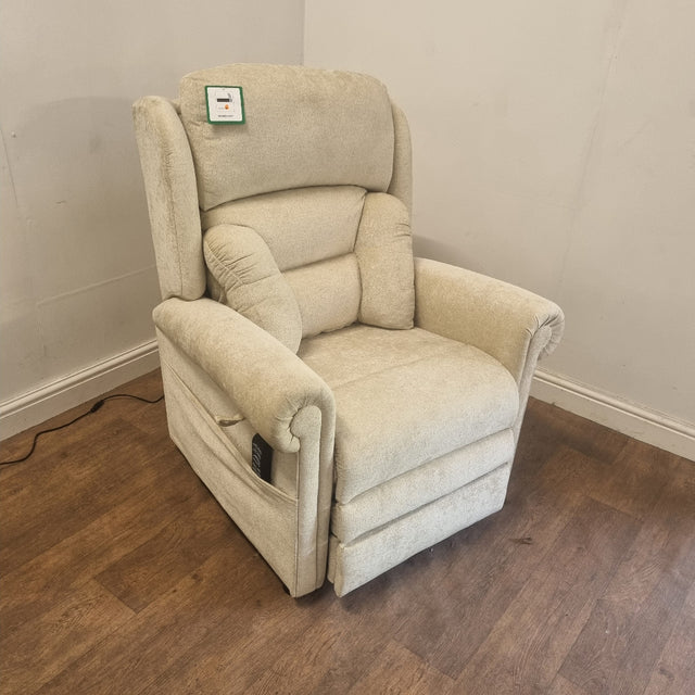 Cullingworth Lateral Backrest Cream Fabric - Ex Demo