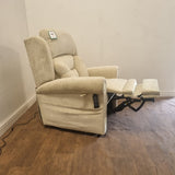 Cullingworth Lateral Backrest Cream Fabric - Ex Demo