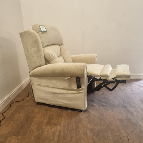 Cullingworth Lateral Backrest Cream Fabric - Ex Demo