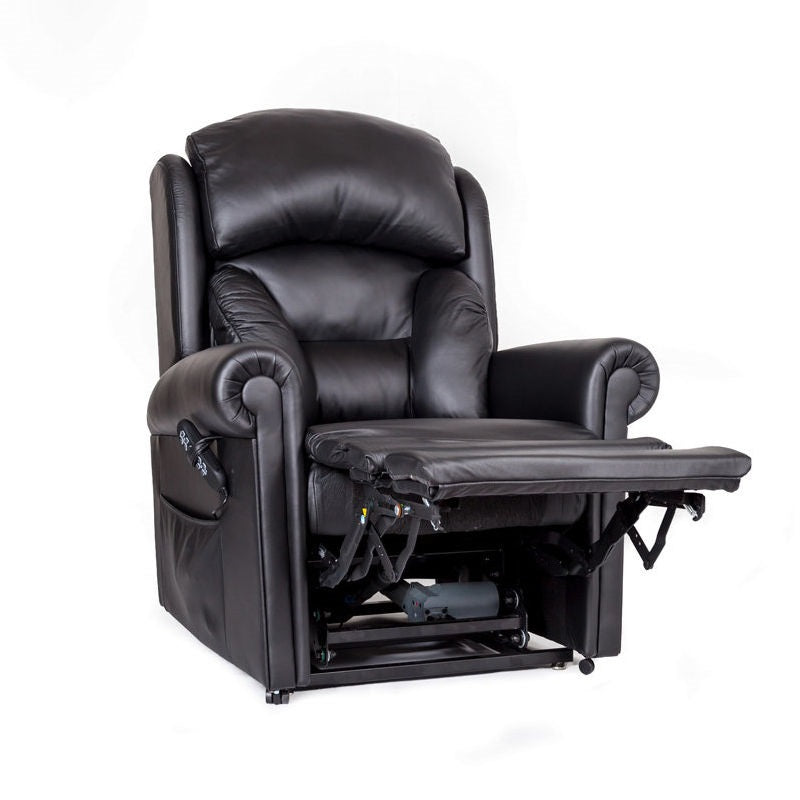 Cullingworth Lateral Back Black leather - Ex Demo