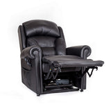 Cullingworth Lateral Back Black leather - Ex Demo