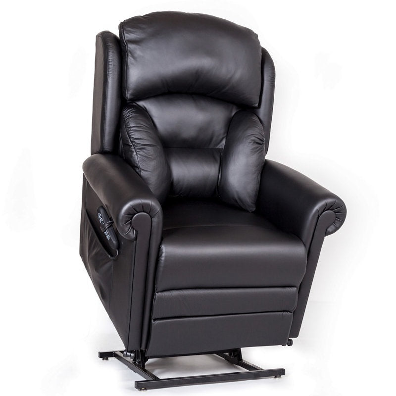 Cullingworth Lateral Back Black leather - Ex Demo
