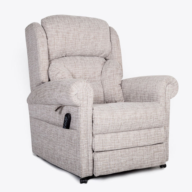 Cullingworth Lateral Backrest Beige Fabric - Ex Demo
